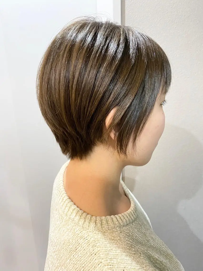 ショート ショートヘア moanin モーニンのヘアスタイル