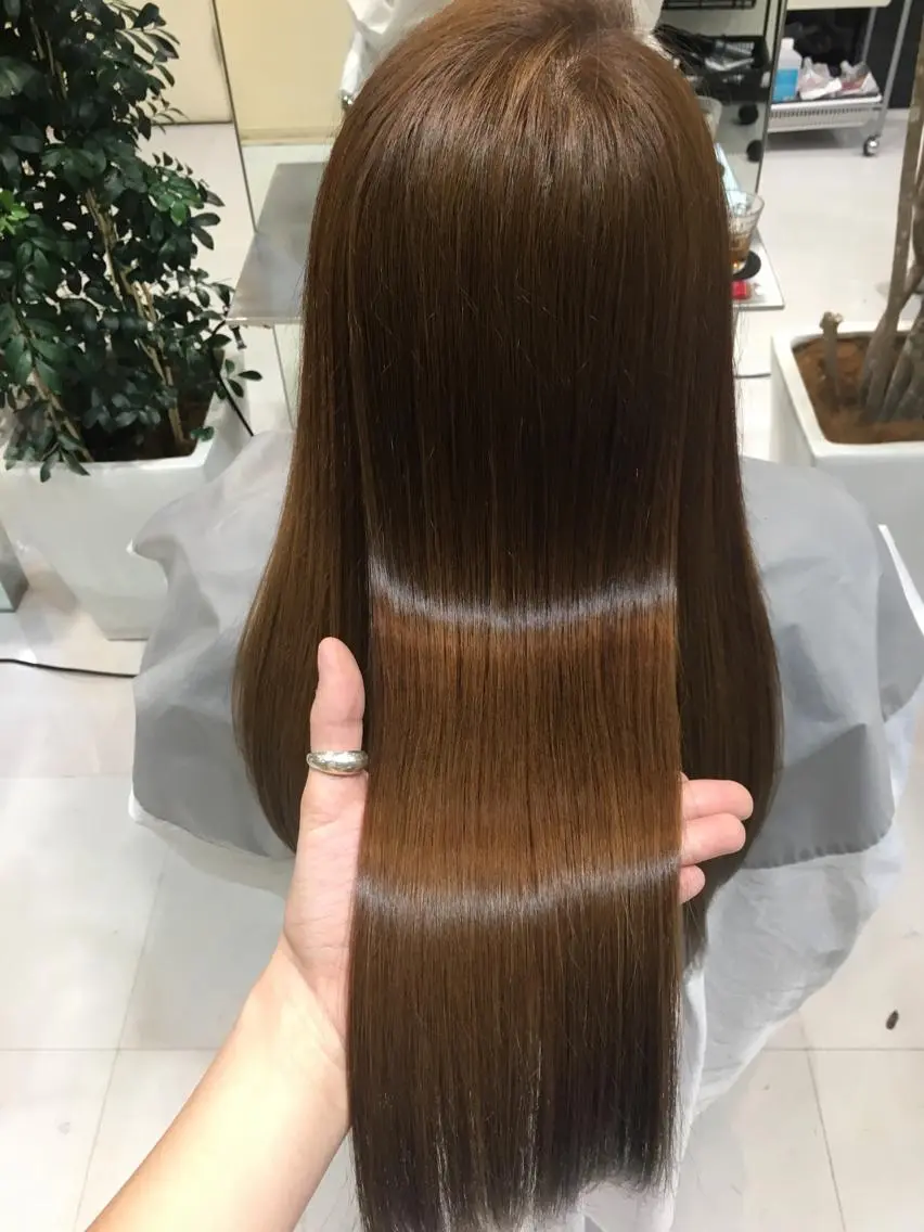 ロング カラー カット トリートメント 瀧本 顕のヘアスタイル