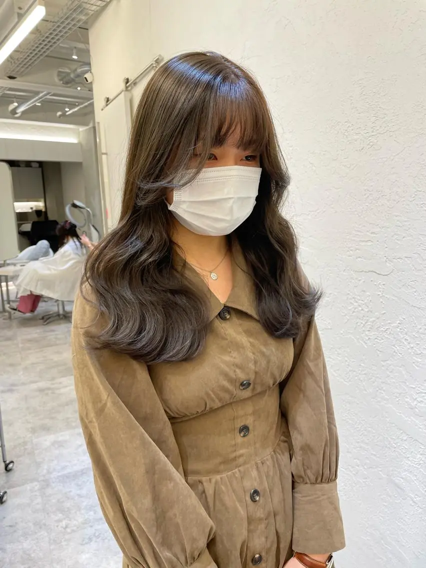 ロング カラー ヘアアレンジ カット ヘアカラー トリートメント ヘアセット 怪我のため7月 復帰田中瑞希🍃のヘアスタイル