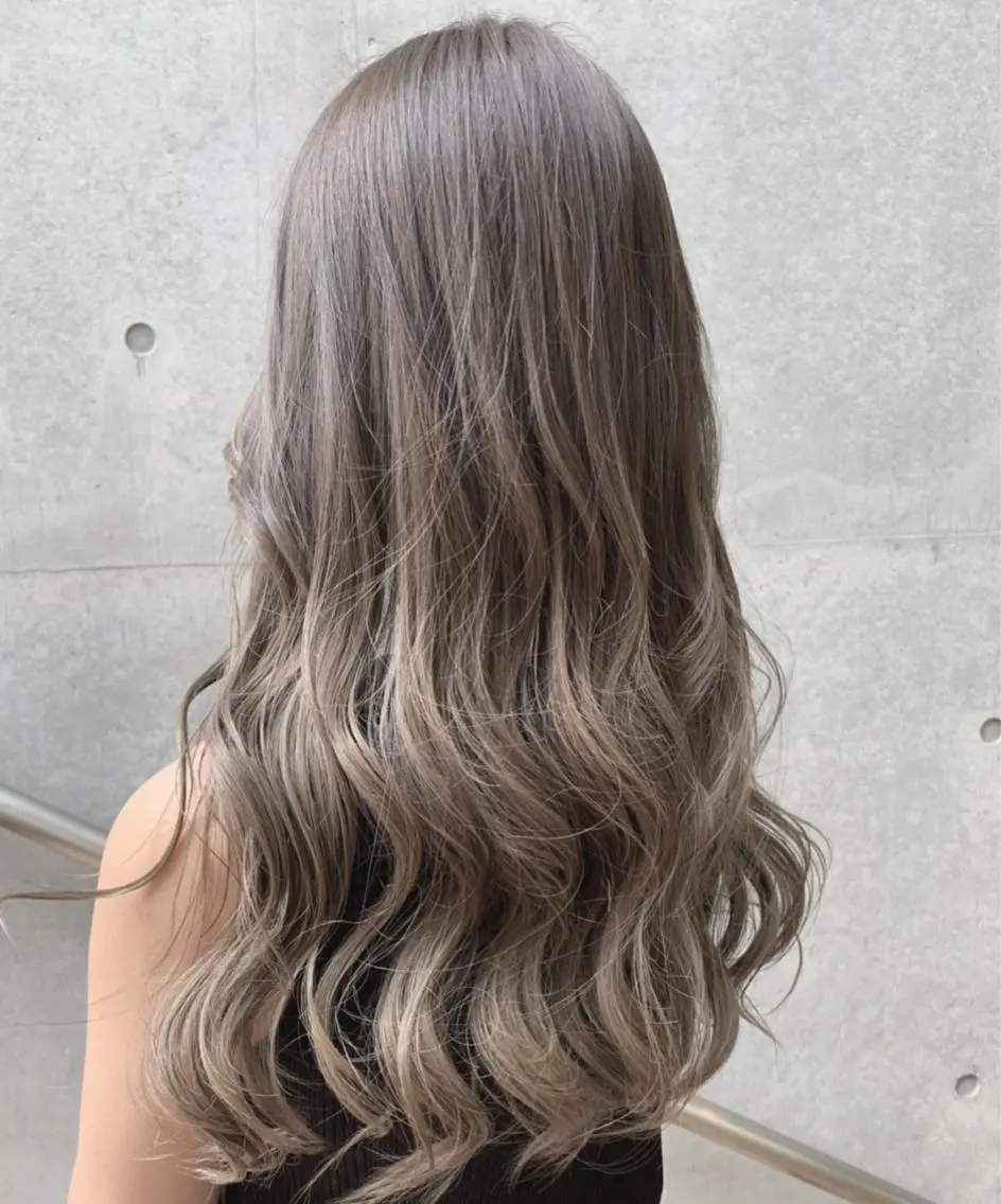 ロング カラー box mico. mutsumiのヘアスタイル