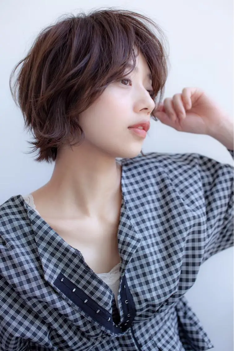 ショート 店長福島成美/髪質 改善縮毛矯正/カラーのヘアスタイル