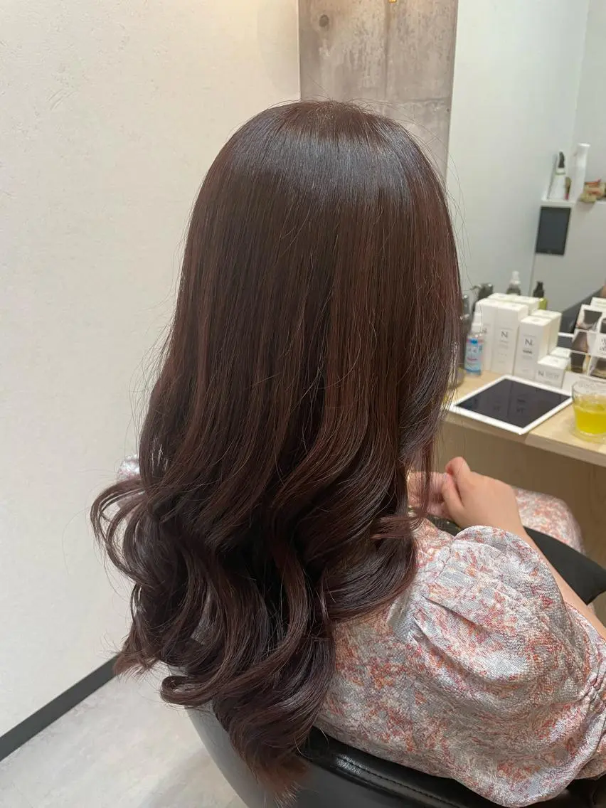 ロング 断られる髪に答えを ♣️井上秀樹♠️のヘアスタイル