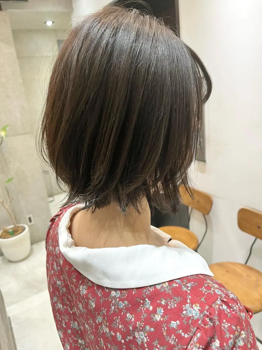 セミロング くびれヘア くびれレイヤー レイヤーカット 🌈外国風ハイライト こうたろうのヘアスタイル