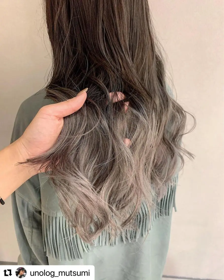 ロング カラー box mico. mutsumiのヘアスタイル