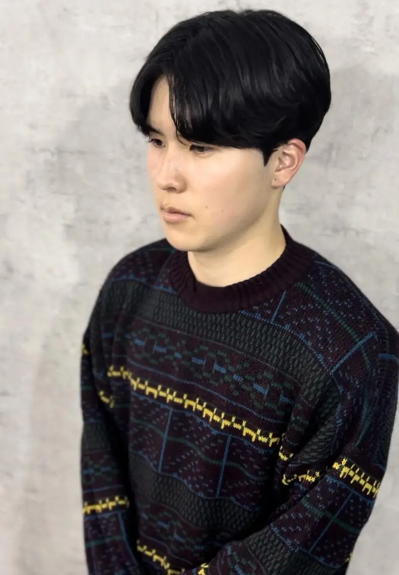 ミディアム ミディアムパーマ カット パーマ トリートメント ヘアセット Men's Eir Kodamaのヘアスタイル