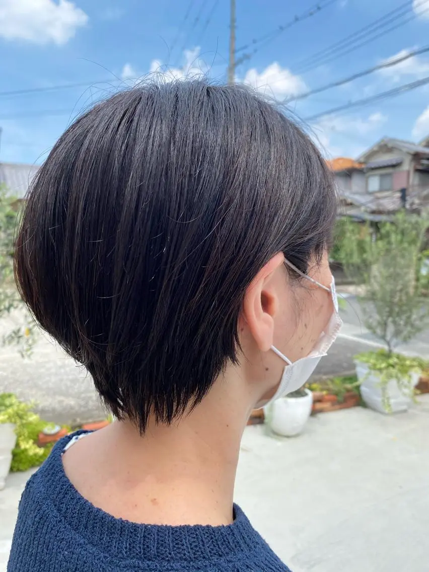 ショート NOPPO 和泉市 美容室/奥村 飛鳥のヘアスタイル