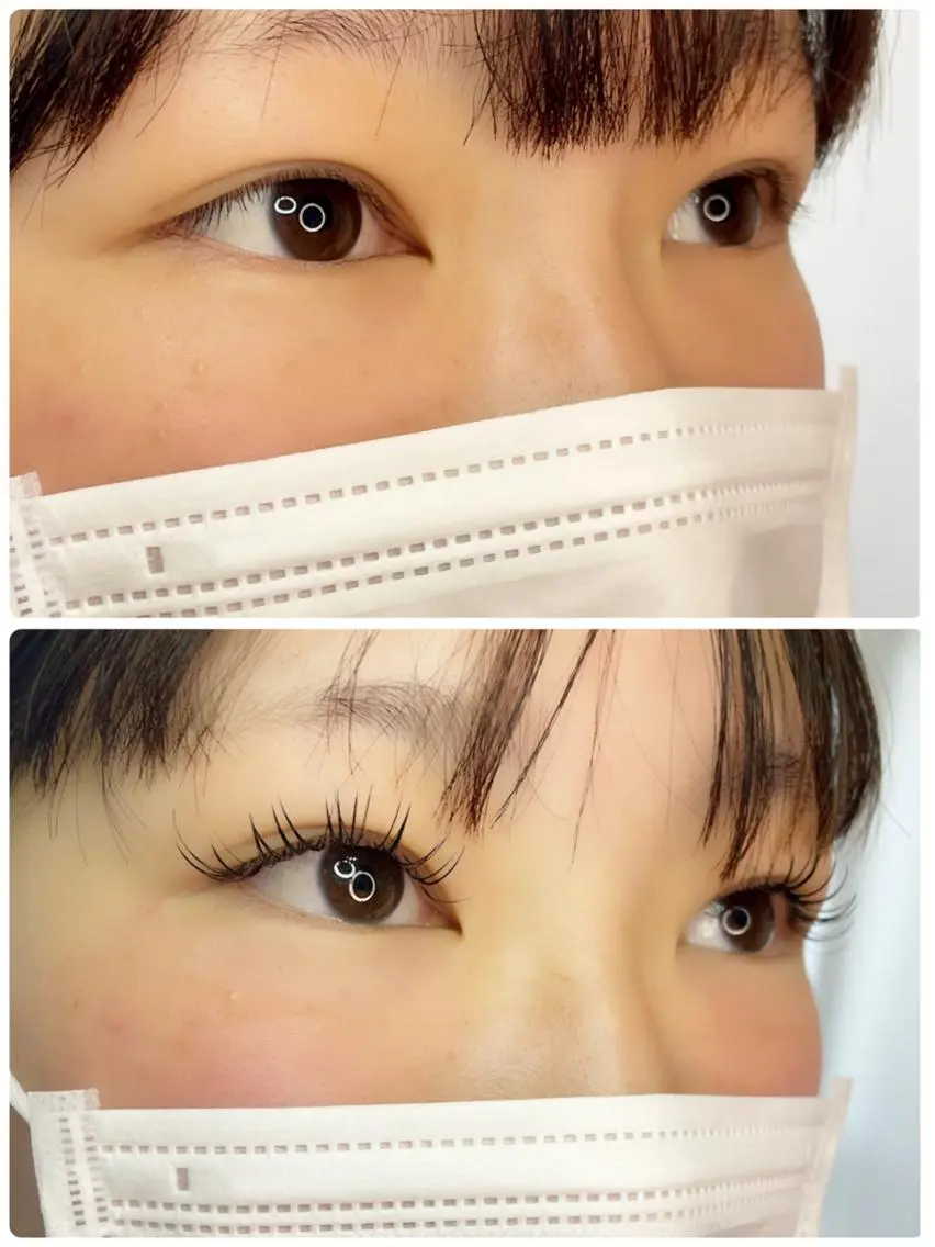 マツエク・マツパ アイブロウ 眉カラー 眉毛ワックス脱毛 Cカール Dカール フラットラッシュ salonde CHANELのマツエク・マツパデザイン