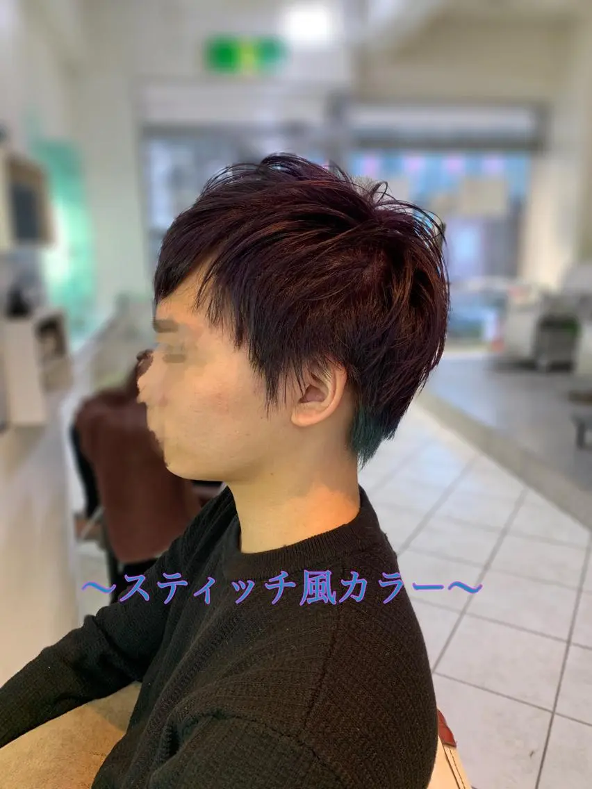 ショート カラー メンズ ～増田 勇輝～のヘアスタイル