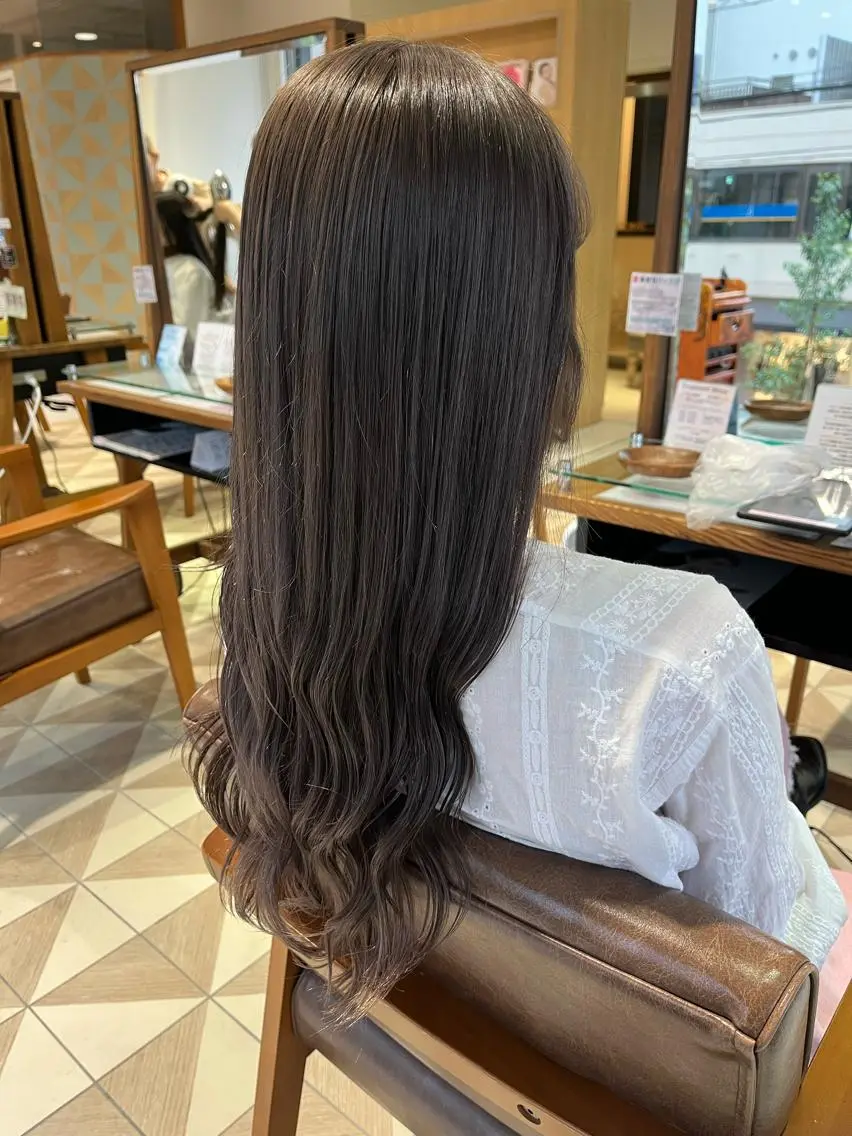 ロング ヘアカラー 鬼松沙弥 ❤︎メンズパーマのヘアスタイル