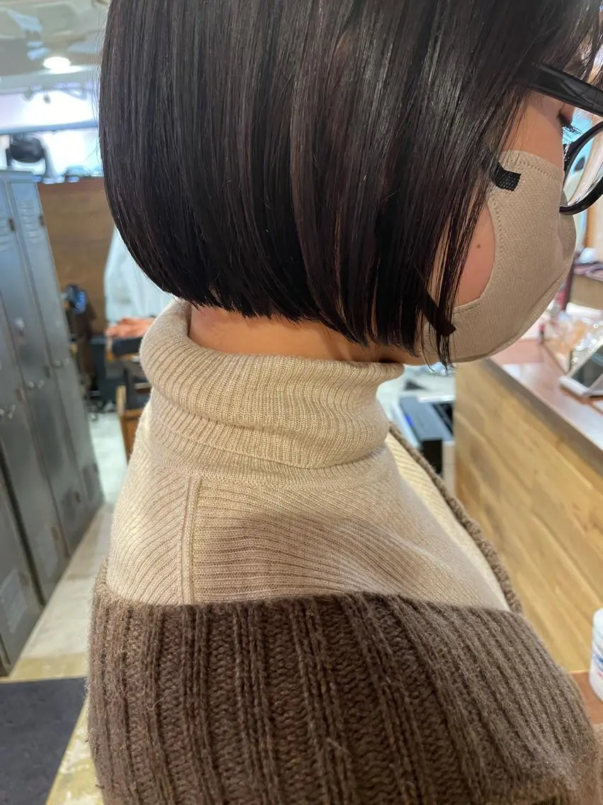 ショート カット ayane⭐️ボブ・ ショート・パーマのヘアスタイル