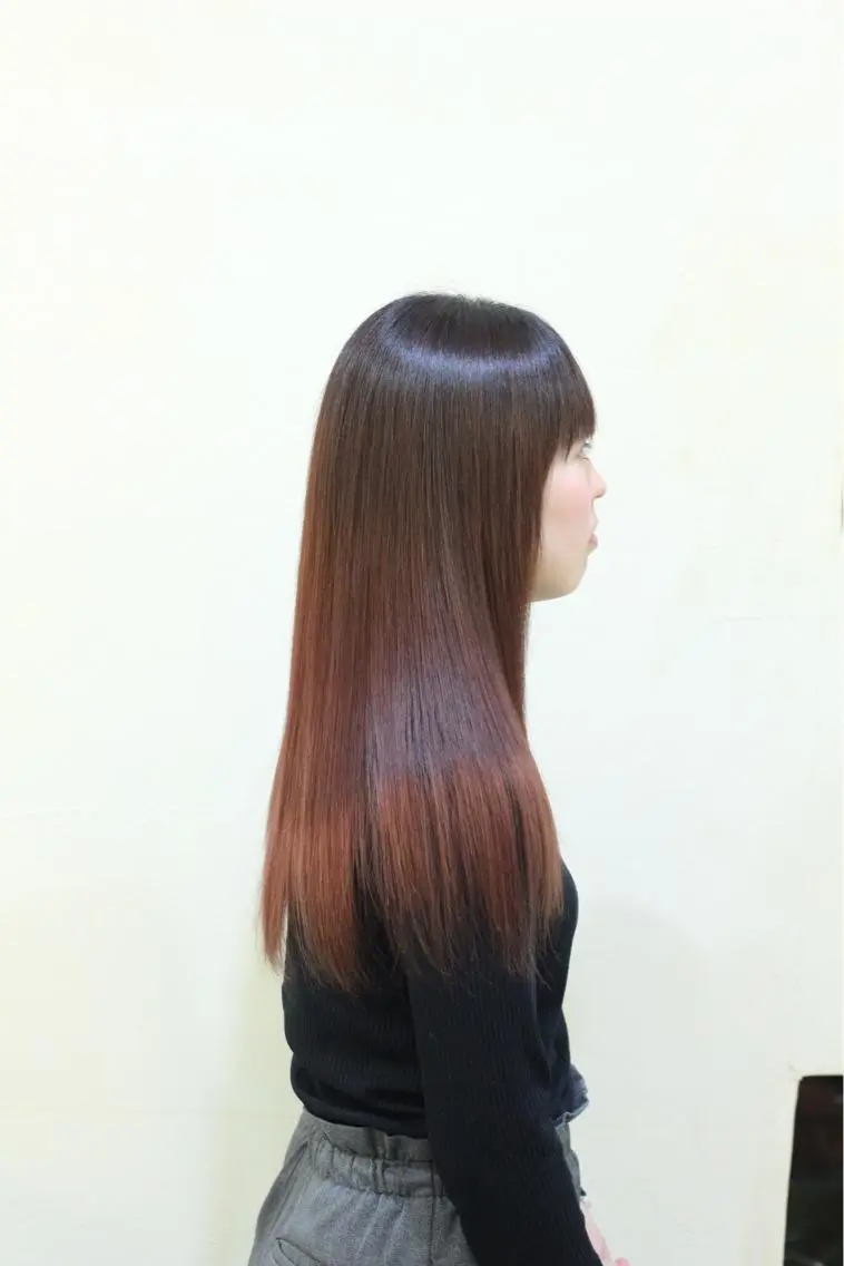 ロング パーマ ストレートパーマ 縮毛矯正 土居 正季のヘアスタイル