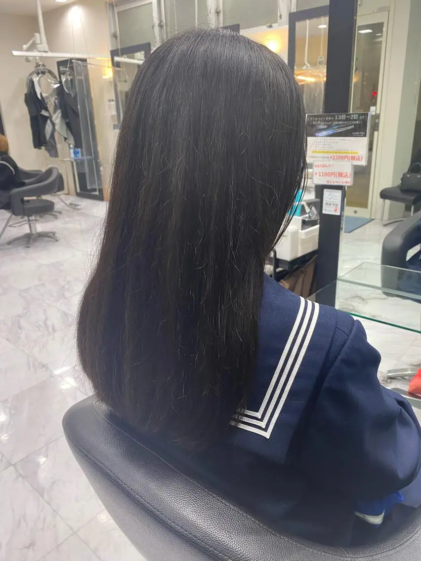 ロング レイヤーカット シャギー 目黒 碧人のヘアスタイル