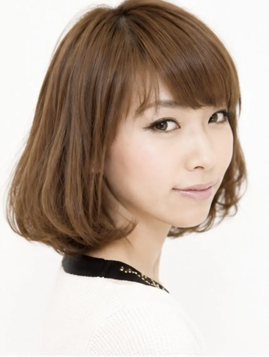ミディアム パーマ カラー カット ヘアカラー パーマ ダメージレス コバヤシ　ヒロヒトのその他イメージ
