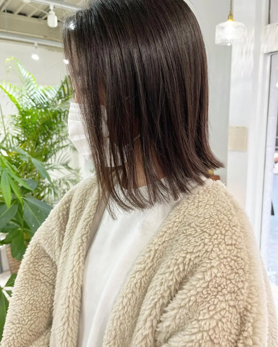 ショート 外ハネヘア ボブ/salut町田 🧡kanaのヘアスタイル