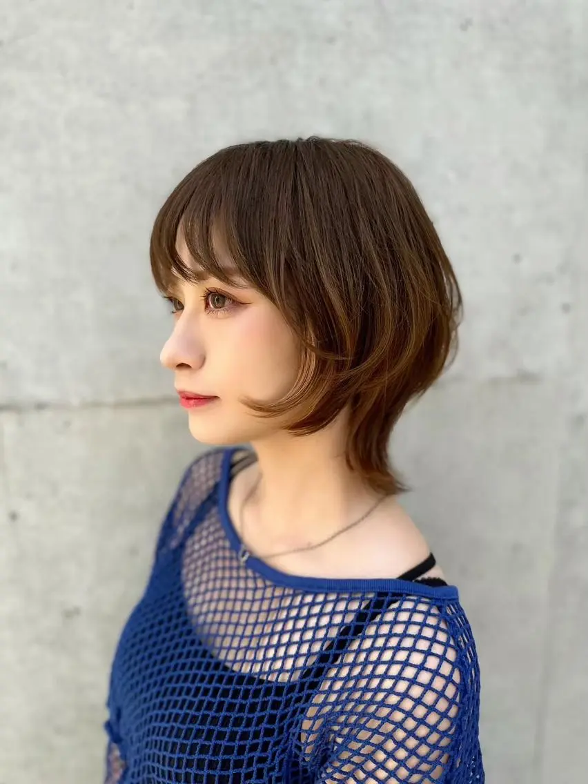 ショート カット ヘアカラー トリートメント 💚Forest Mirror💚のヘアスタイル