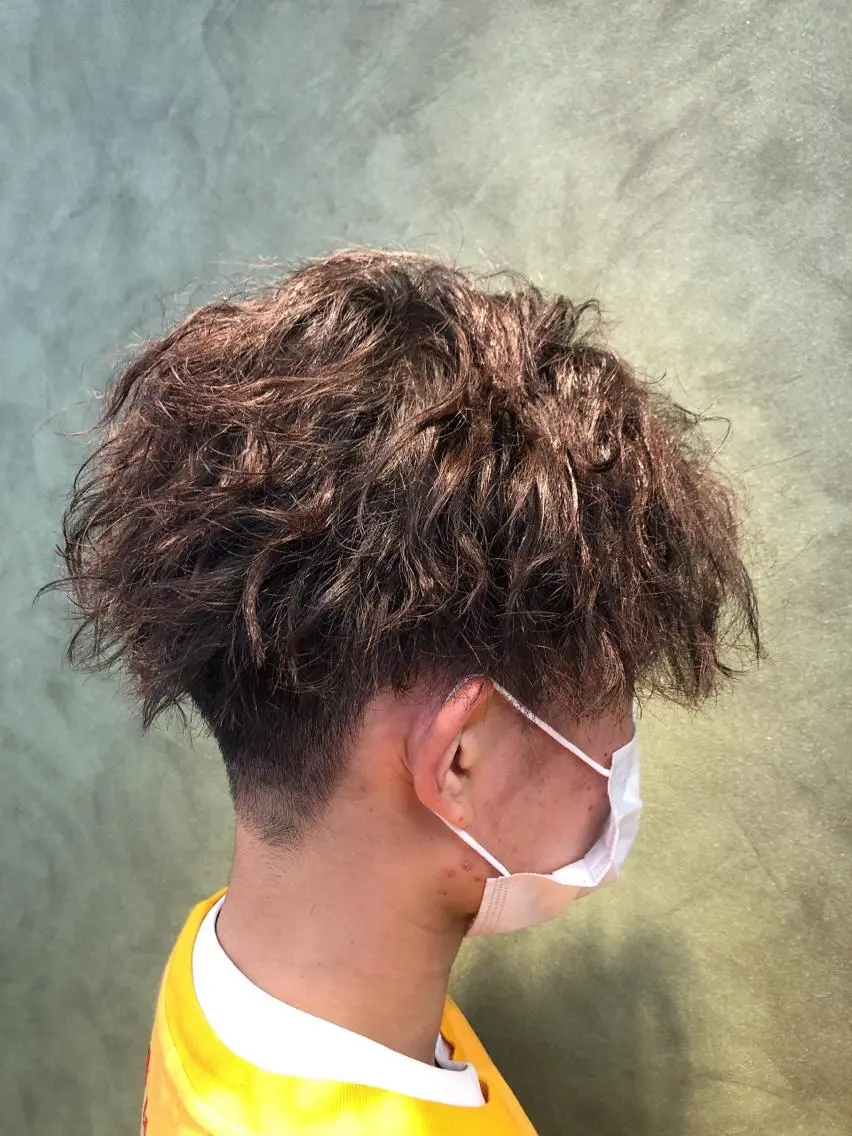 パーマ メンズ メンズパーマ いとう ひろたかのヘアスタイル
