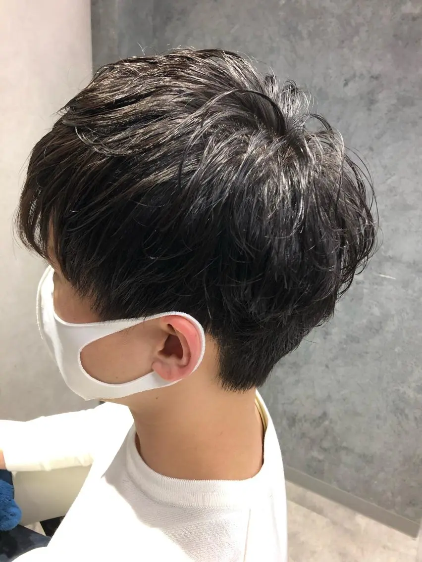 メンズ マッシュ カット Noyヨシモト ヒロトのヘアスタイル