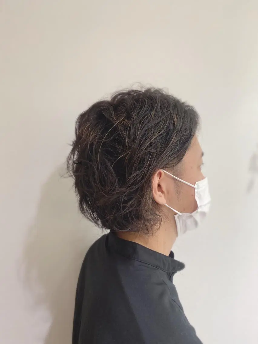 メンズ 技術モデル募集中 🩶村嶋 彩のヘアスタイル
