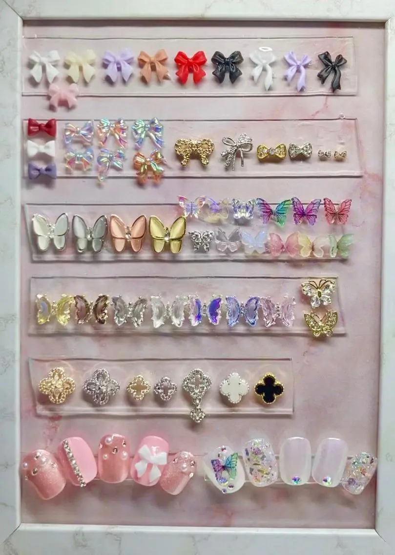 ネイル 長さ出し ジェルネイル 韓国ネイル 持ち込み パラジェル ハンドネイル Nail&eye Belire 新宿のネイルデザイン
