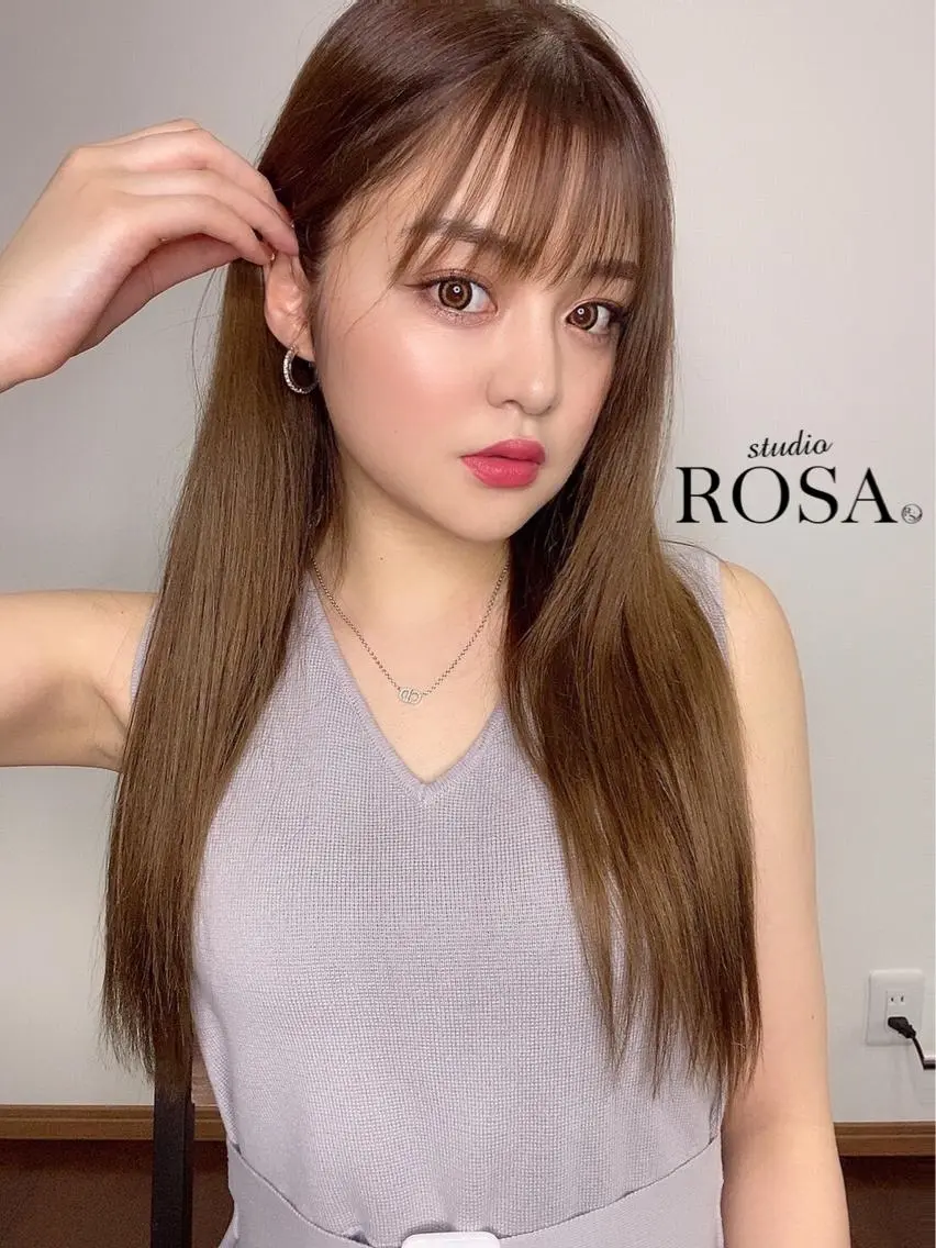 カラー 関東 蓮太のヘアスタイル
