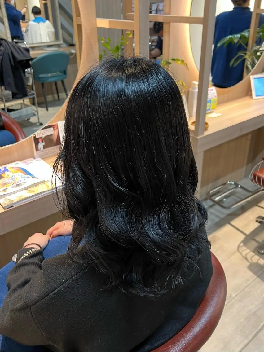 ミディアム FUJIIKANON /パーマモデル募集中のヘアスタイル