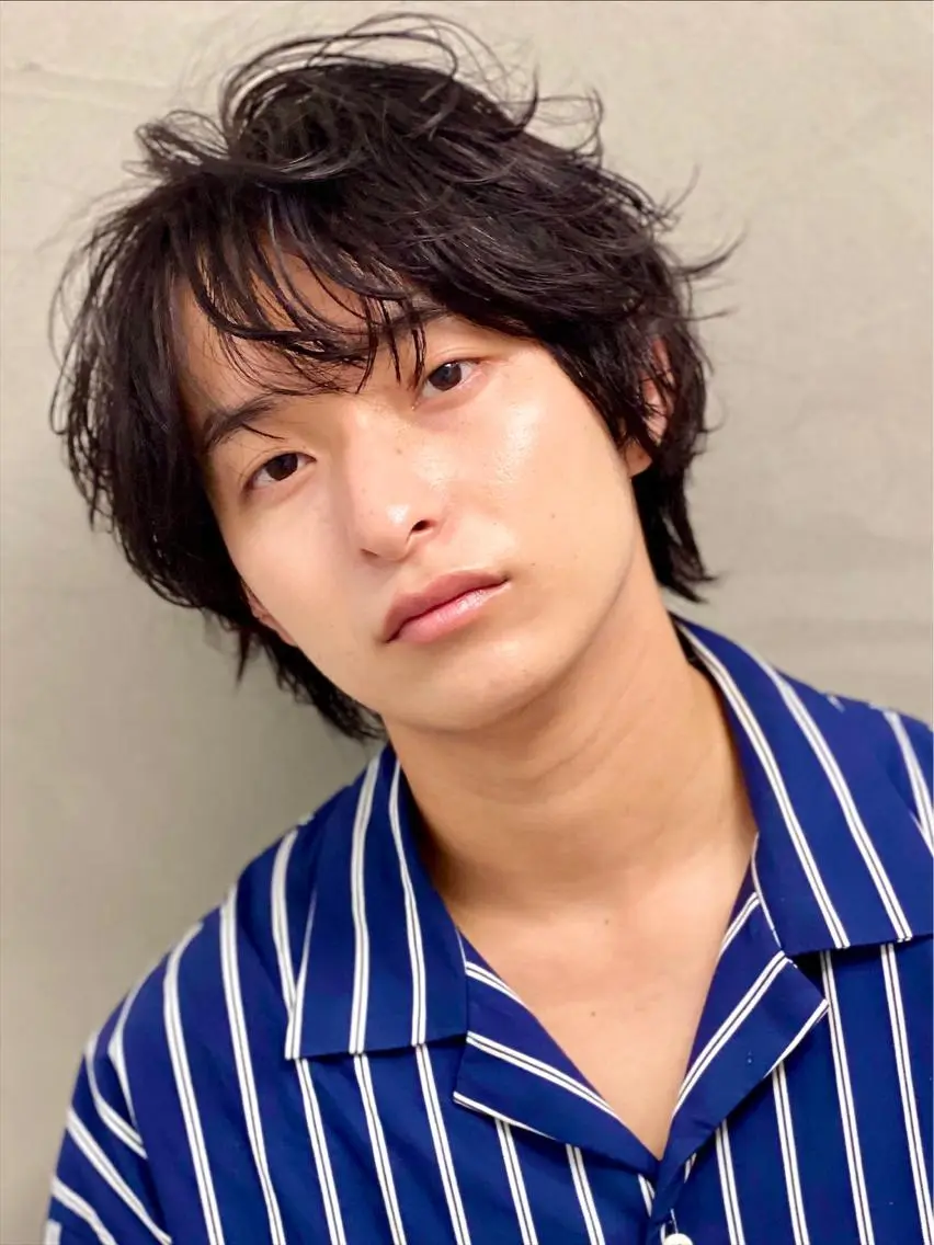 パーマ メンズ ⭕️メンズパーマ⭕️ 山口 裕太郎のヘアスタイル