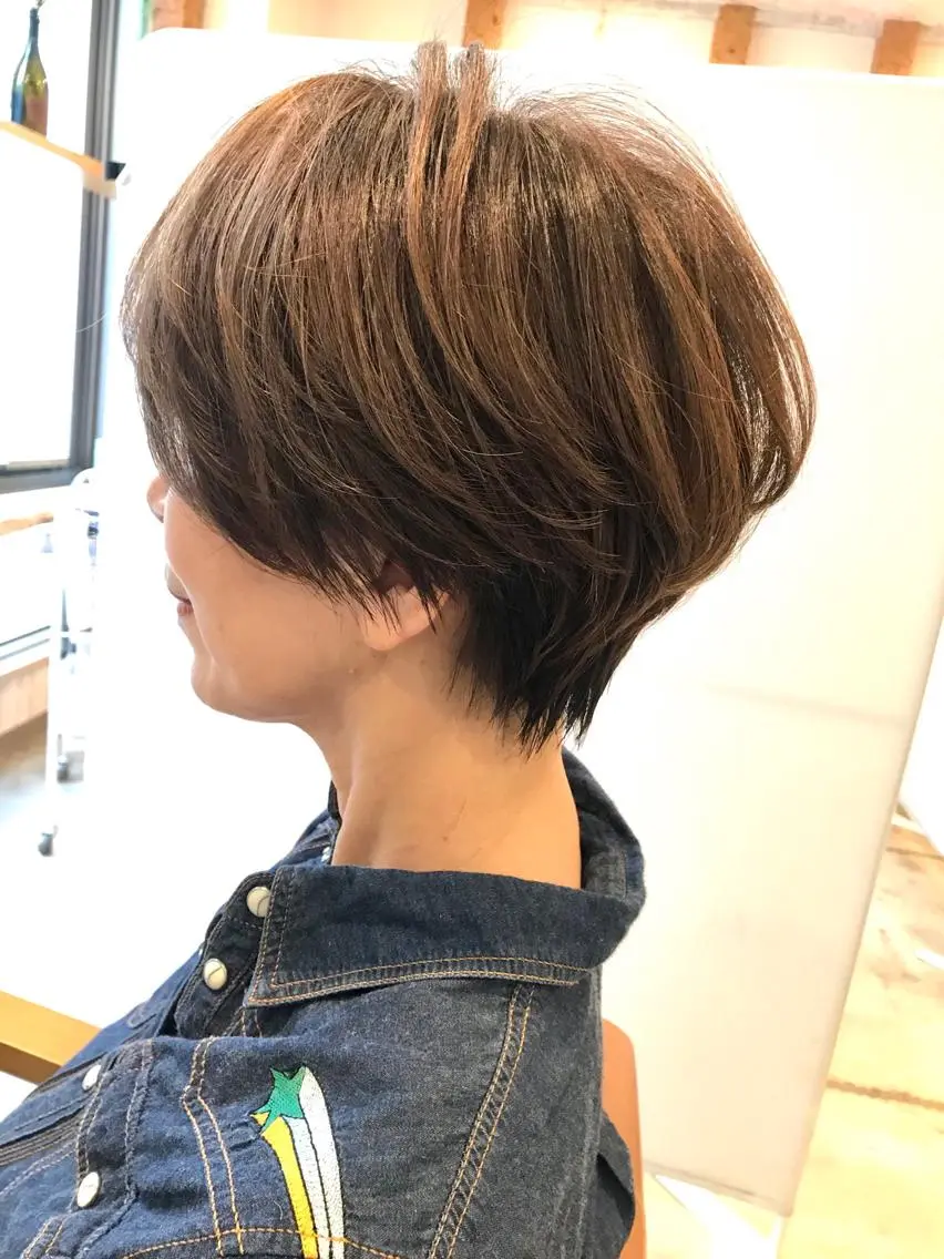 ショート 中村 瑛秀のヘアスタイル