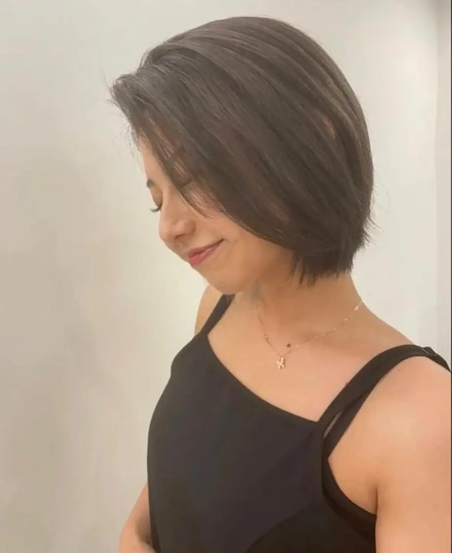 ショート ショートヘア 💖ASUKA 💜/透明感カラーのヘアスタイル