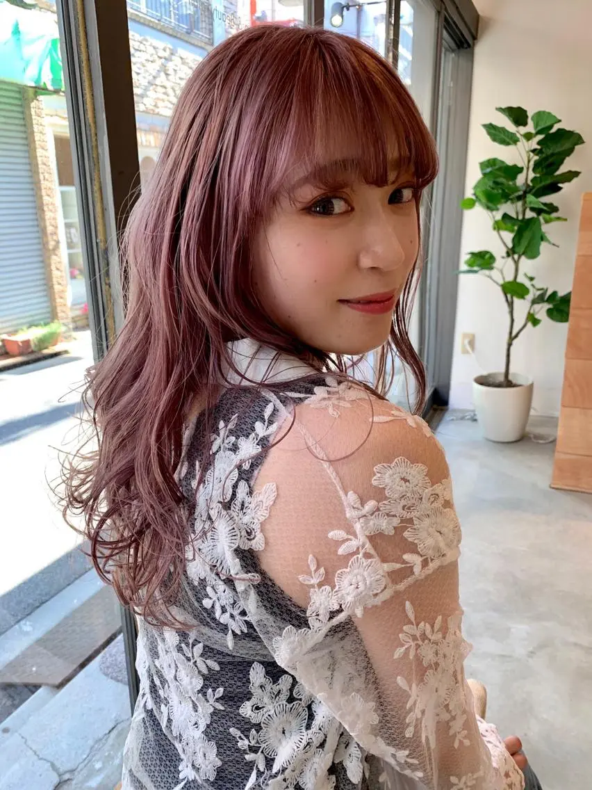 セミロング ヘアカラー 中嶋 【ナカジマ】のヘアスタイル