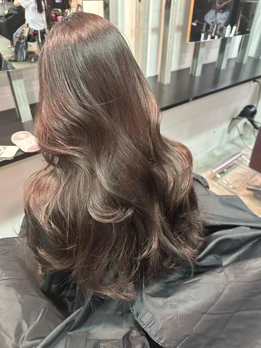 ロング カラー 極上の艶髪 RINAのヘアスタイル