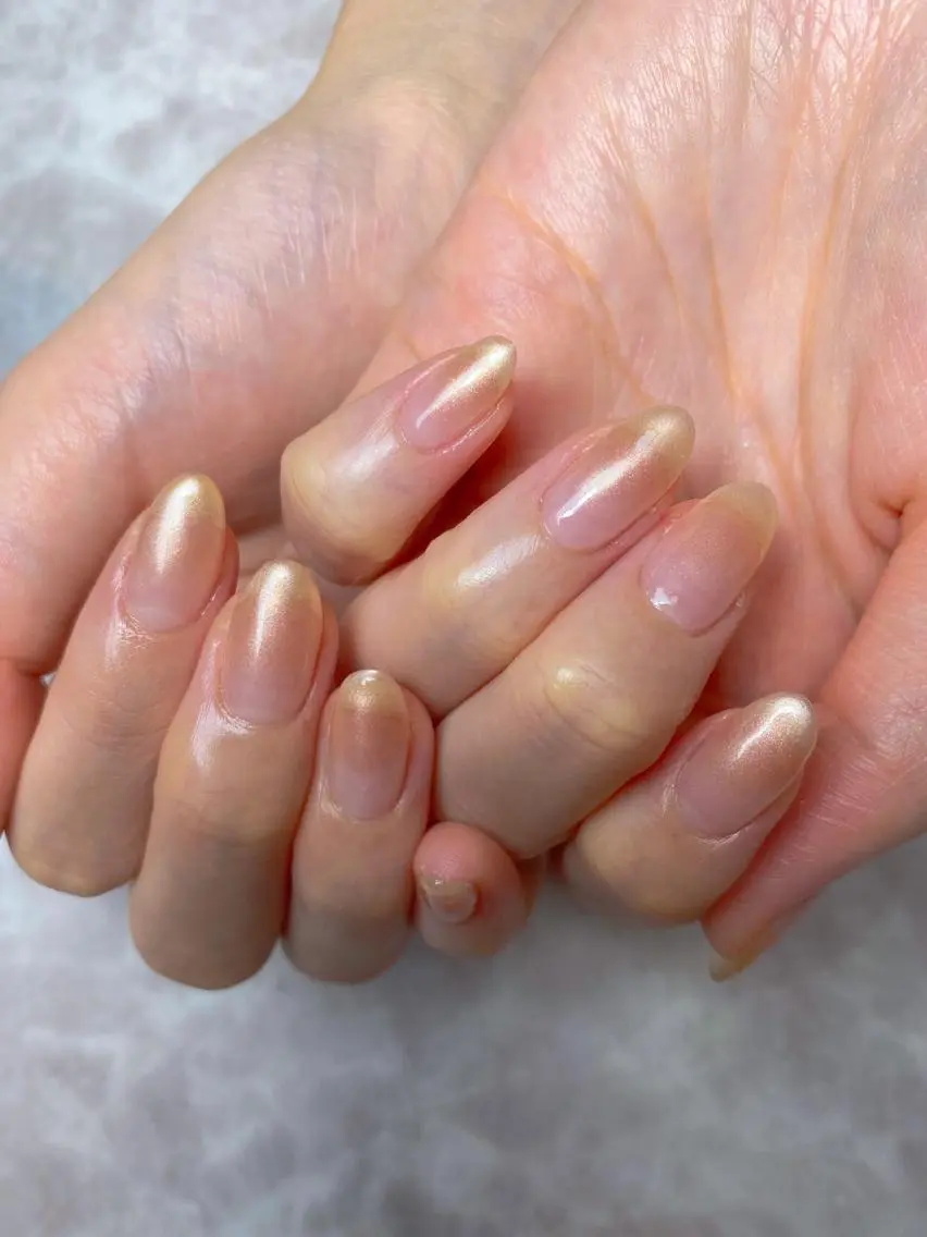 ネイル グラデーション ハンドネイル 🌿Charme🌿 MAIのネイルデザイン