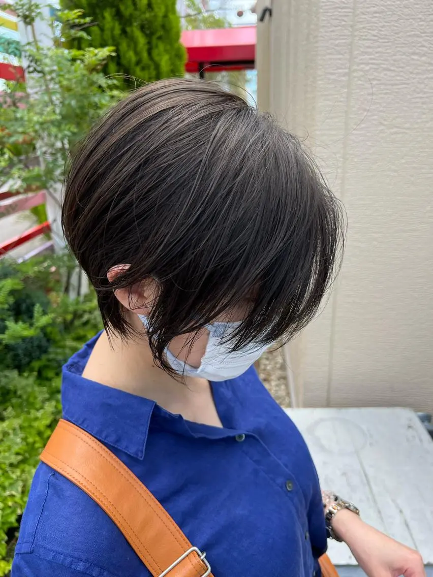 ショート ショートヘア 大野 智亜里のヘアスタイル
