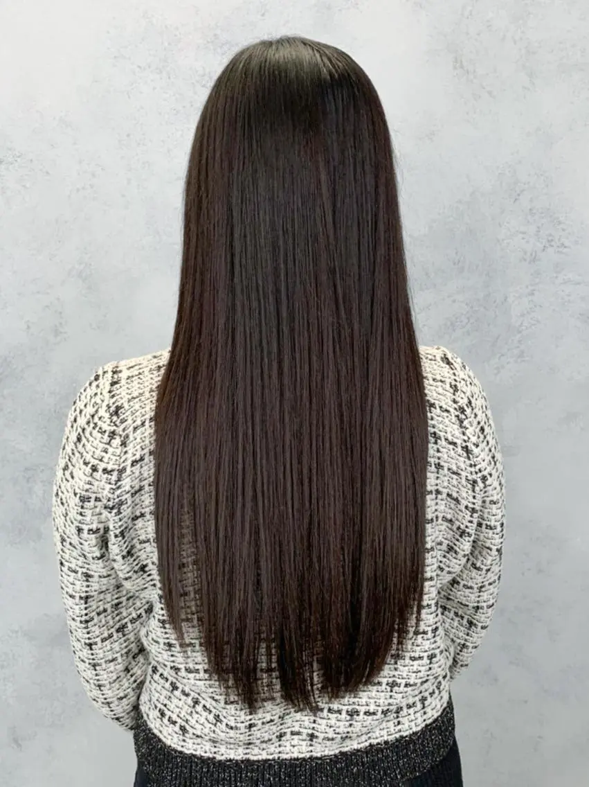 セミロング カラー 縮毛矯正 カット ヘアカラー トリートメント ITbyALBUM 八王子店のヘアスタイル
