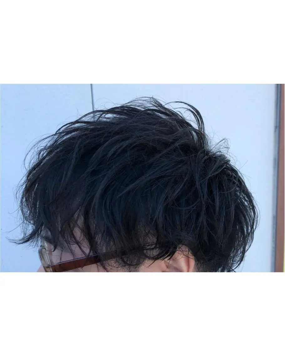 ショート メンズ マッシュ Lit.豊橋 夏目のヘアスタイル