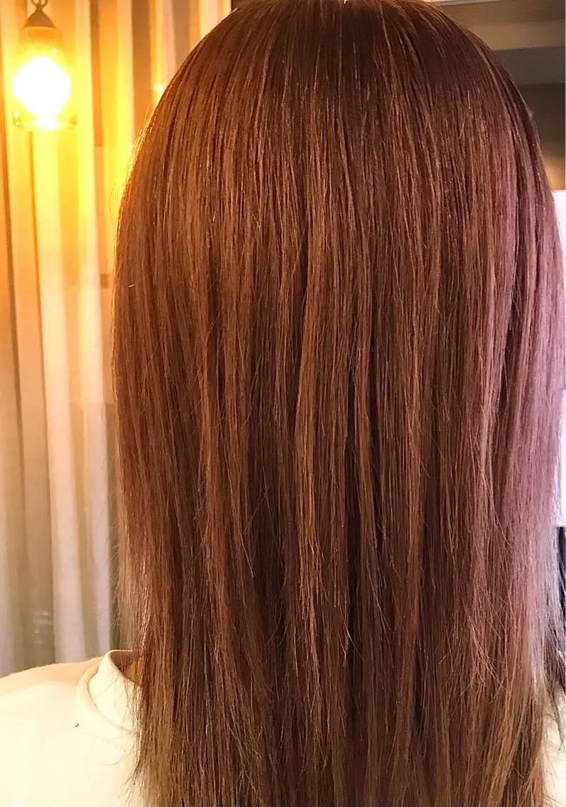 セミロング カラー 💎透明感カラー特化 💎TAISEIのヘアスタイル
