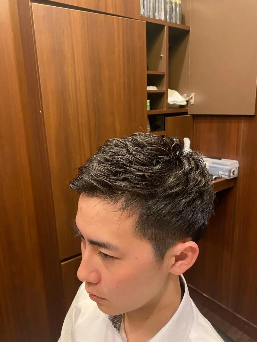 ショート 笠原 大輝のヘアスタイル