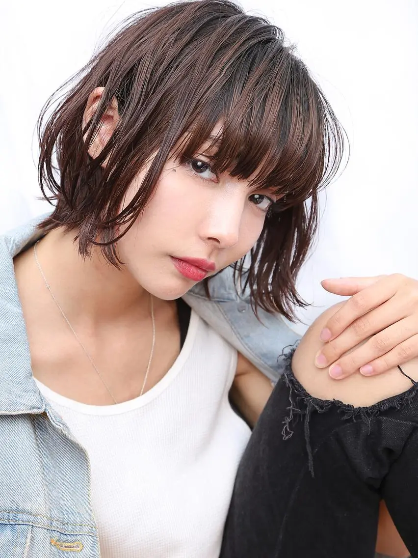 ショート ボブ THE USUAL ユージュアルのヘアスタイル