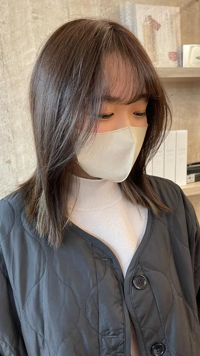 カラー 🇰🇷韓国ヘア 🇰🇷ナミユウのヘアスタイル