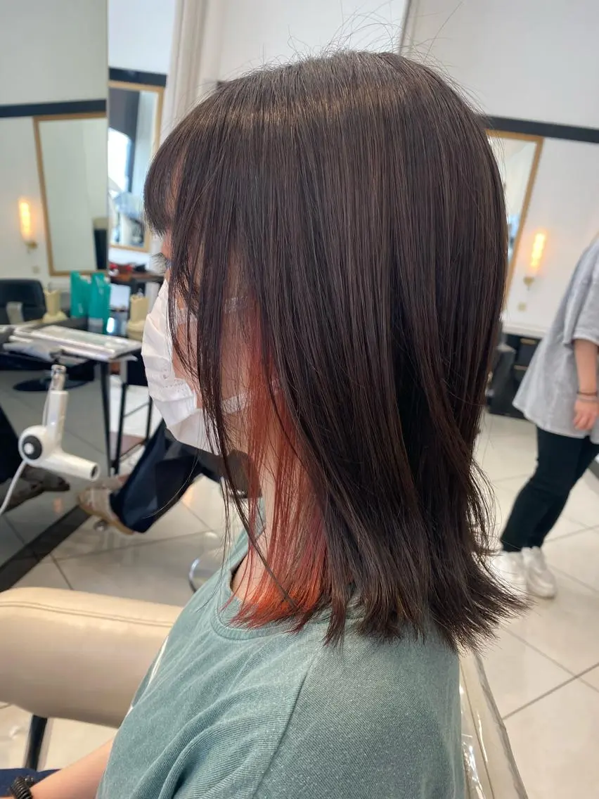ミディアム カラー ヘアカラー トリートメント 【デザインカラー】 🕊️村田 菜々美のヘアスタイル