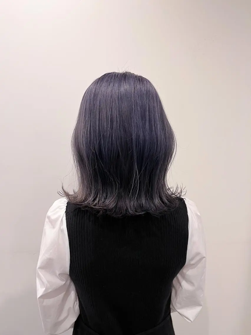 セミロング 新宿/ 田口雄大のヘアスタイル
