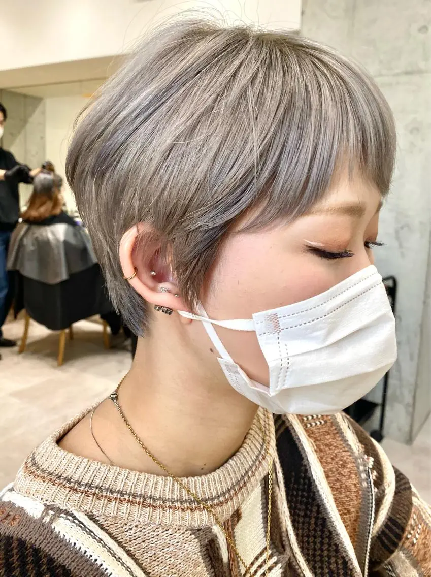 ショート カラー ヘアカラー トリートメント 似合う髪型が 分からない方へのヘアスタイル