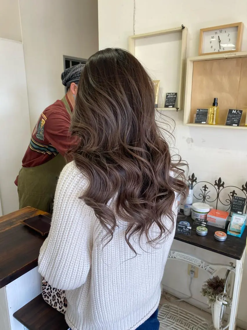 ロング ヘアカラー ★ 里奈★のヘアスタイル