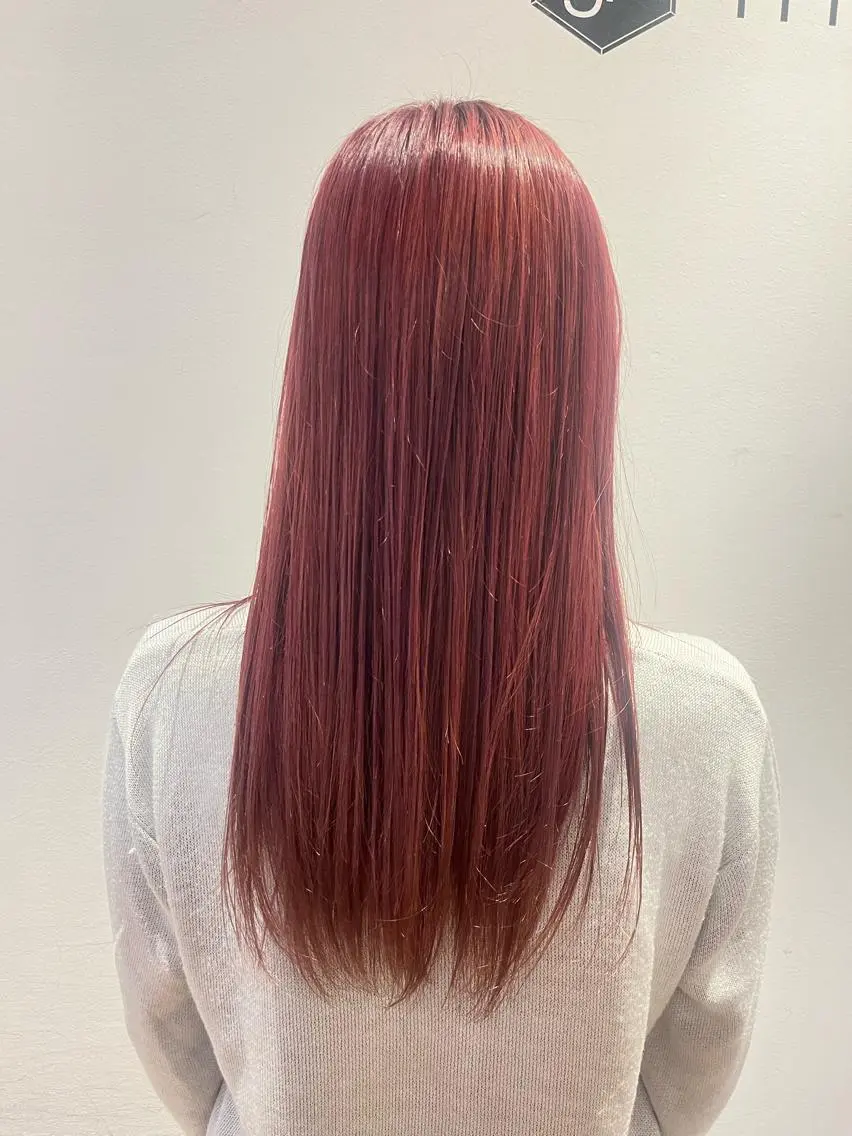 ロング カラー ブリーチ ヘアカラー ✿ すずかのヘアスタイル