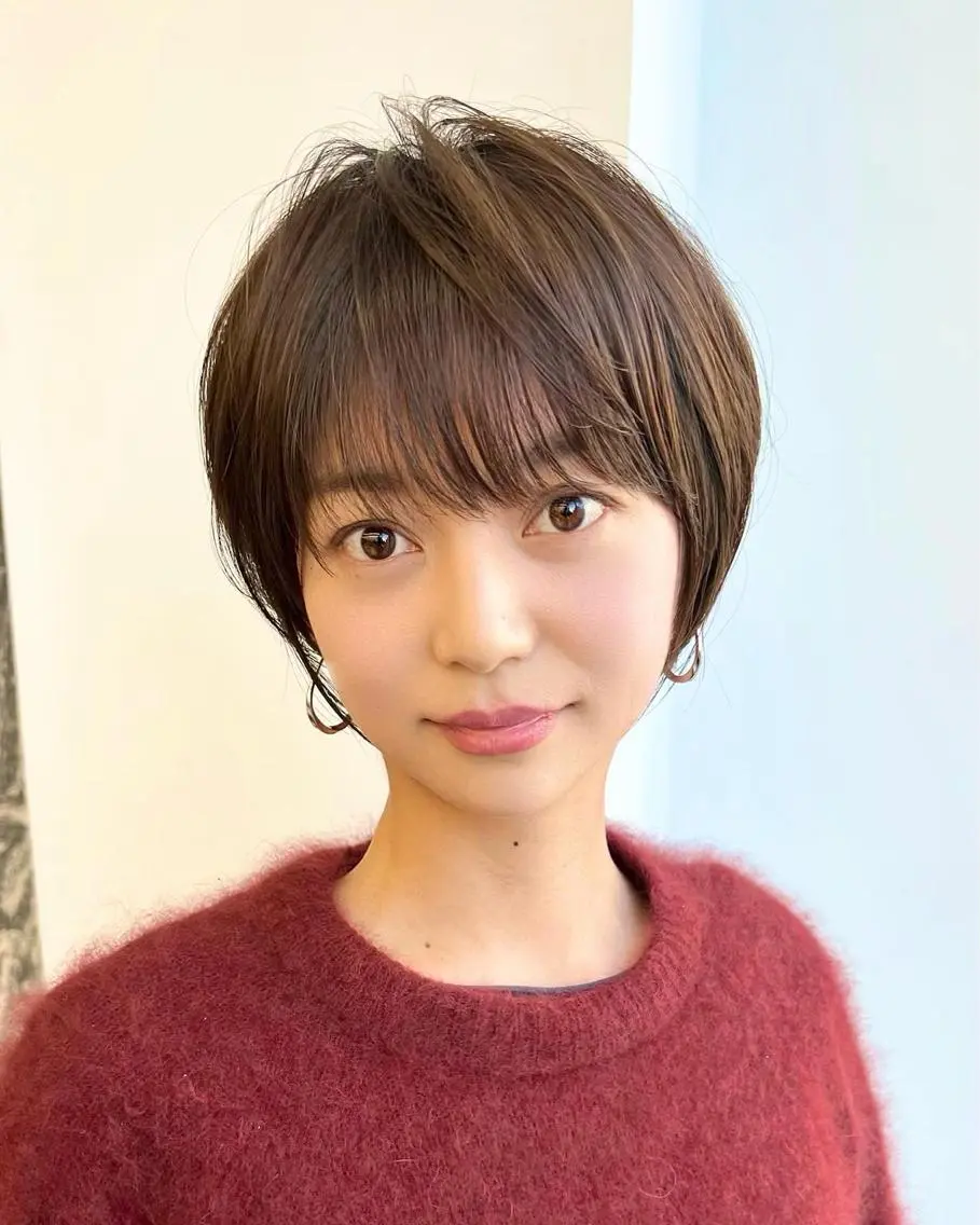 ショート 🐧銀座/ショート/ ショートボブ広瀬🐧のヘアスタイル