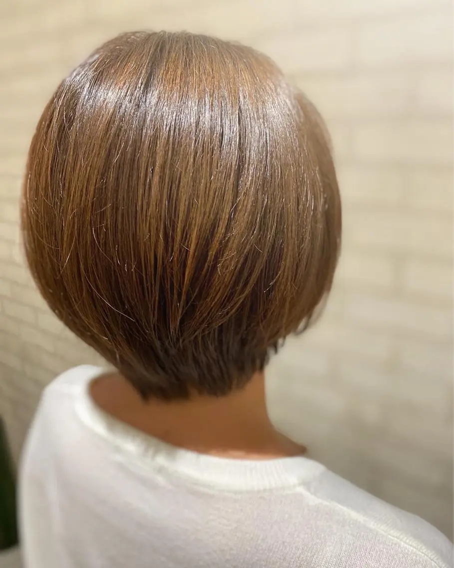 ショート カラー ショートヘア カット 田中 アキオのヘアスタイル