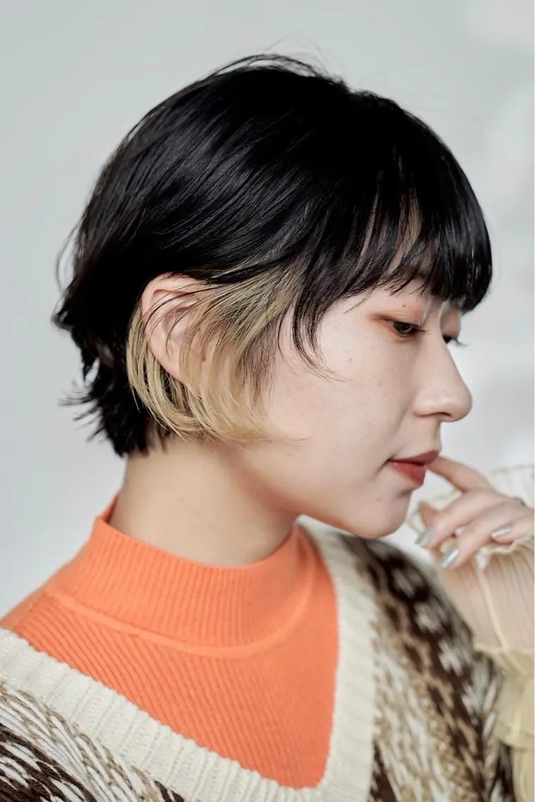 ショート enx天王町店 伊藤 愛央のヘアスタイル