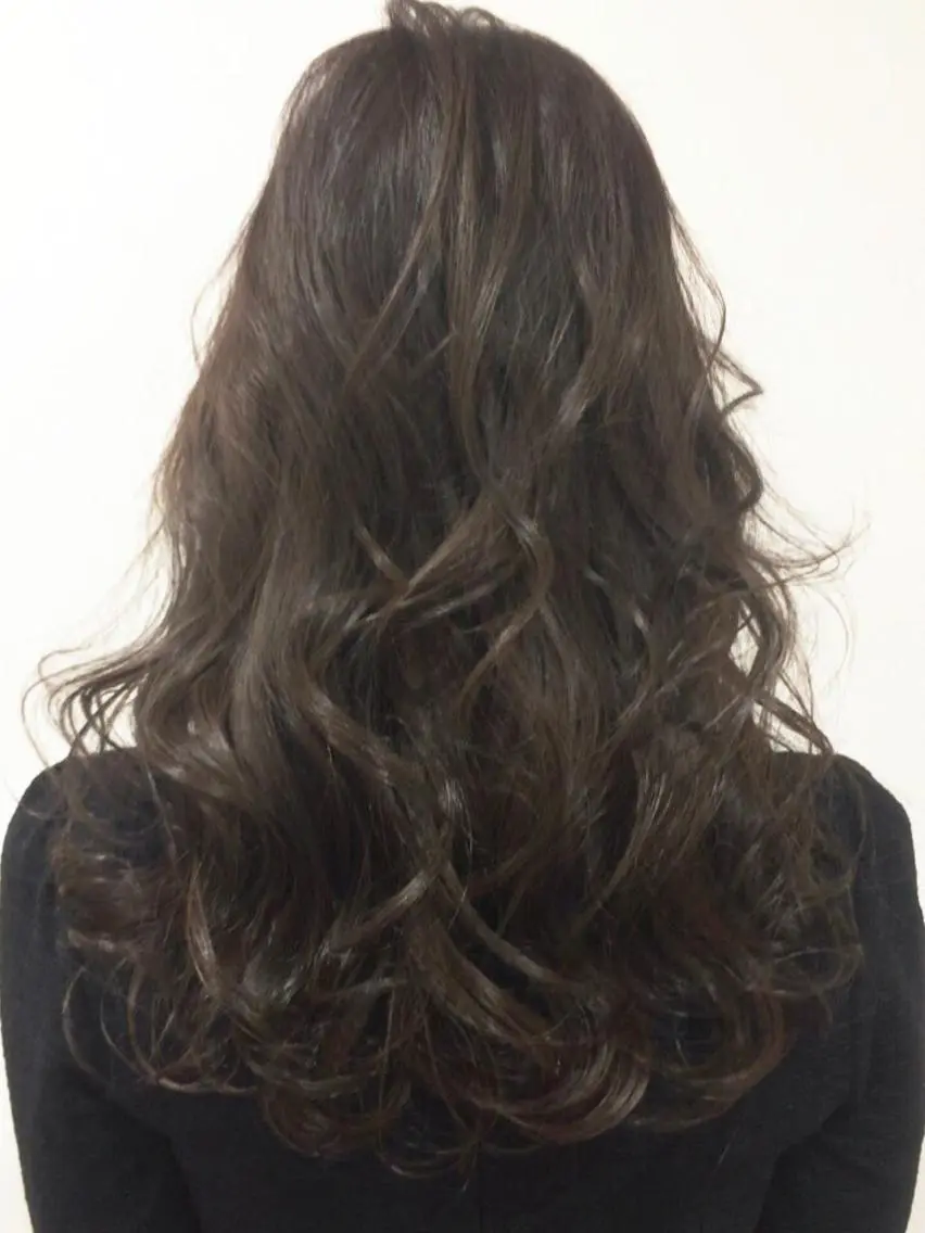 ロング カラー カット ヘアカラー 🍀ナガヤマ ヒデアキ🍀のヘアスタイル