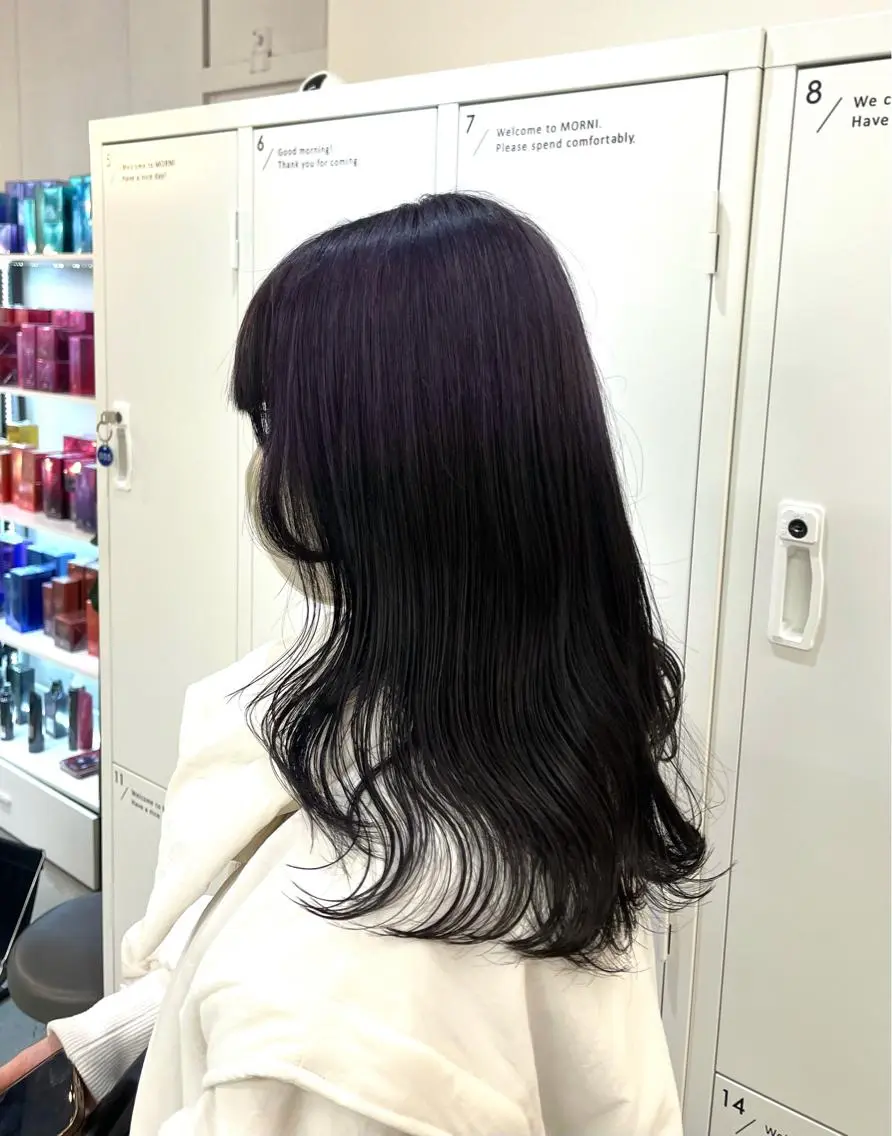 ロング カラー デザインカラー 神原 茉依🩰🪩のヘアスタイル