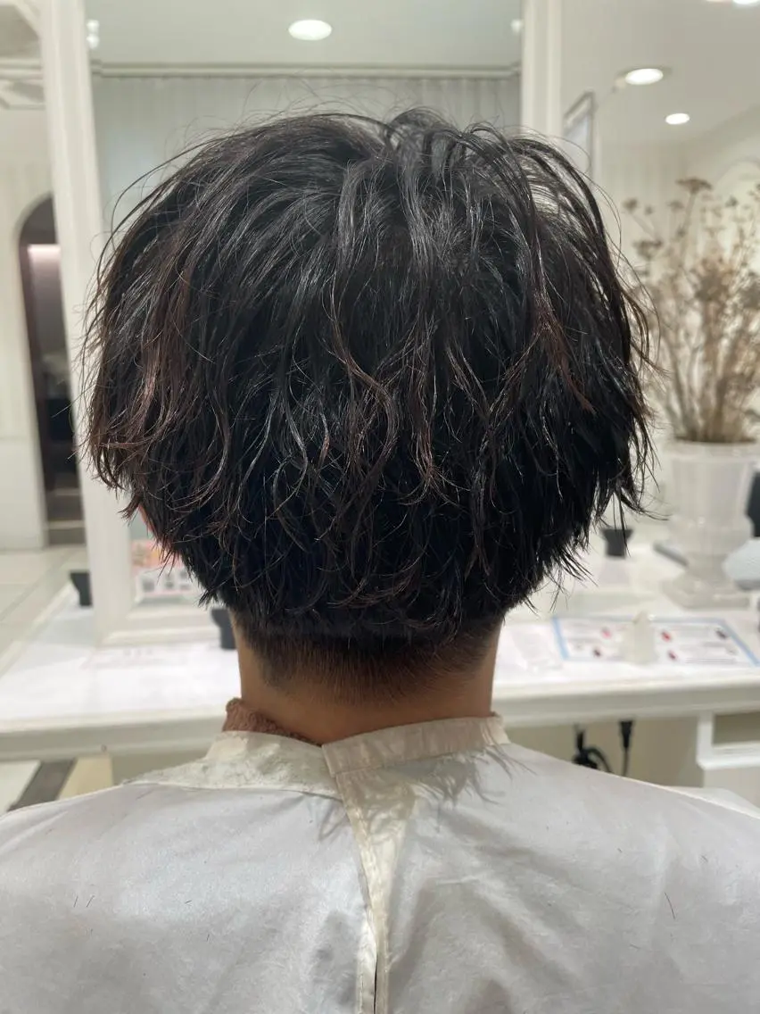 パーマ メンズ 🔹メンズ縮毛矯正 川島爽楽🔹のヘアスタイル