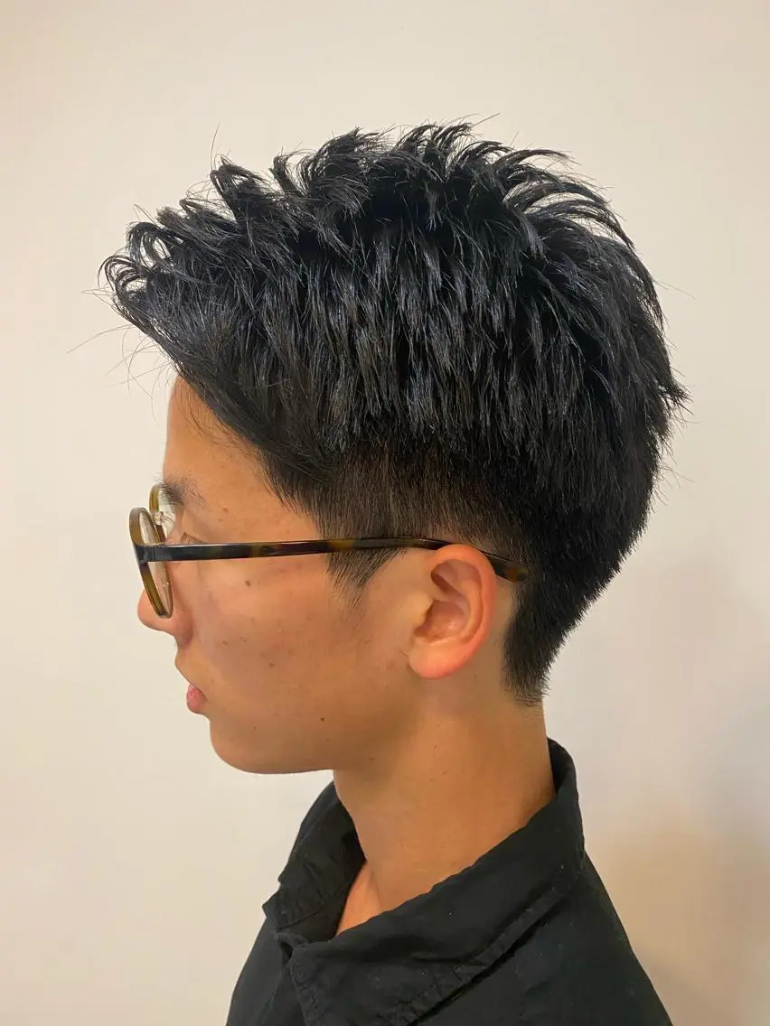 メンズ 学生(メンズ向け) & kuのヘアスタイル